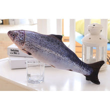 Load image into Gallery viewer, Plush Creative 3D Carp Fish Shape Cat Toy Gift Cute Simulation Fish Playing Toy For Pet Gifts Catnip Fish Stuffed Pillow Doll