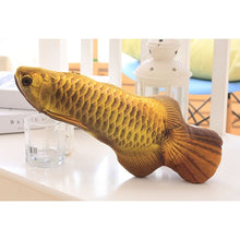 Load image into Gallery viewer, Plush Creative 3D Carp Fish Shape Cat Toy Gift Cute Simulation Fish Playing Toy For Pet Gifts Catnip Fish Stuffed Pillow Doll