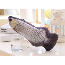 Load image into Gallery viewer, Plush Creative 3D Carp Fish Shape Cat Toy Gift Cute Simulation Fish Playing Toy For Pet Gifts Catnip Fish Stuffed Pillow Doll