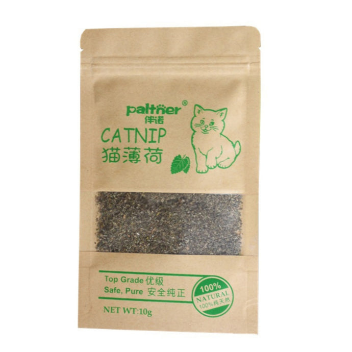 Newest Arrive Natural Organic Premium Catnip 10g Catmint , Menthol Flavor , Cat Treats Funny Toys for Kittens